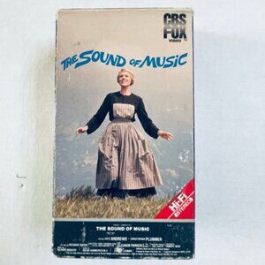 The Sound of Music Movie VHS 1986 CBS Fox Video Color